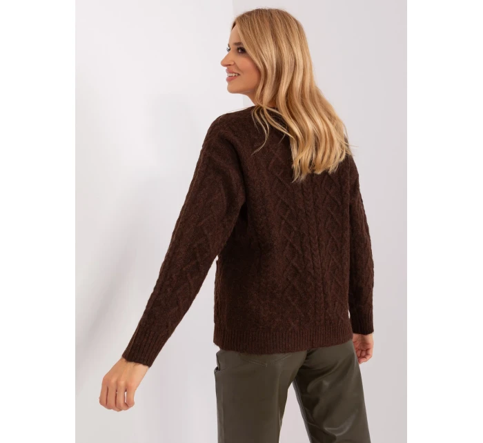 Jumper AT SW 2358.31 tmavě hnědá