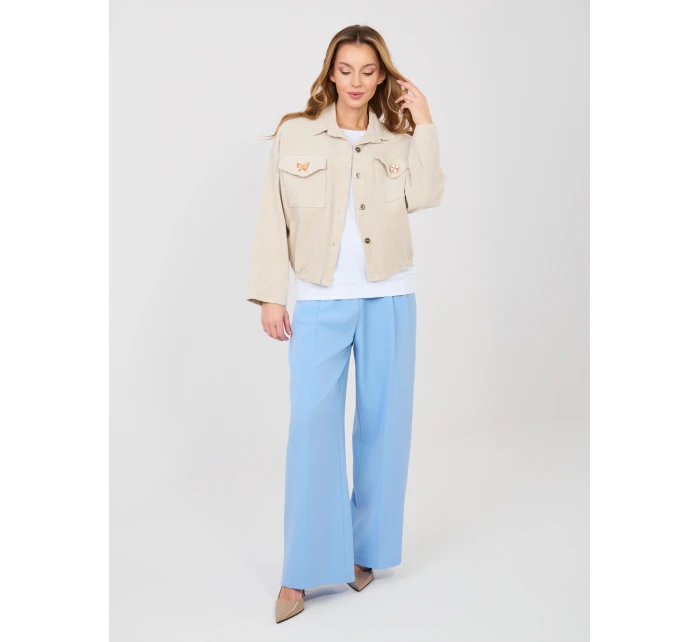 IT KR bunda FL10163.10 světle béžová IT KR bunda FL10163.10 světle béžová