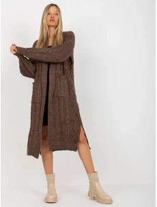 Dámský svetr LC SW 8032 hnědý