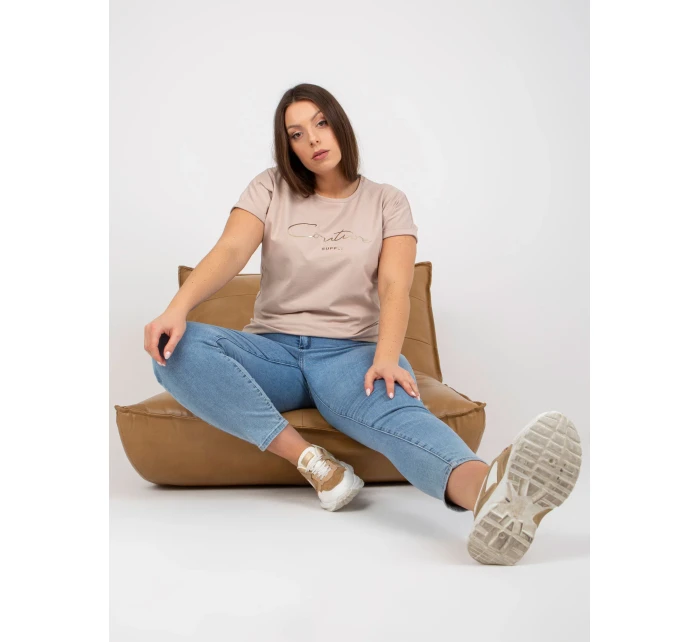 Tričko RV TS 7775.66P béžová