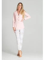 Dámské sako M694 růžové - Figl