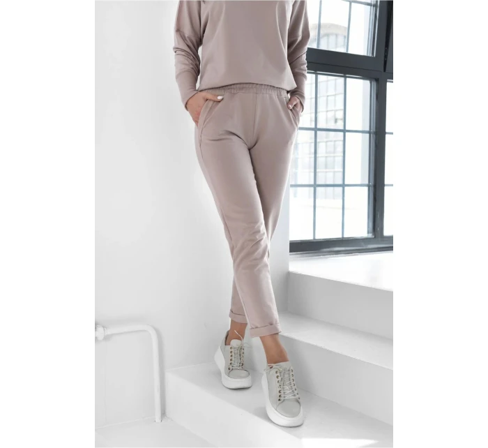 Dámské kalhoty model 17605172 - OFF PINK