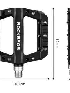 Pedály Rockbros na platformě pro jízdní kola černé
