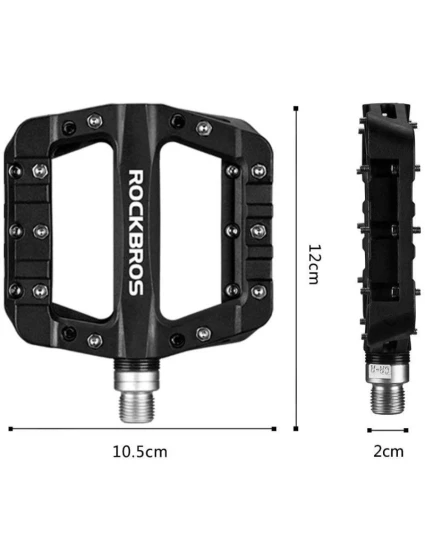 Pedály Rockbros na platformě pro jízdní kola černé