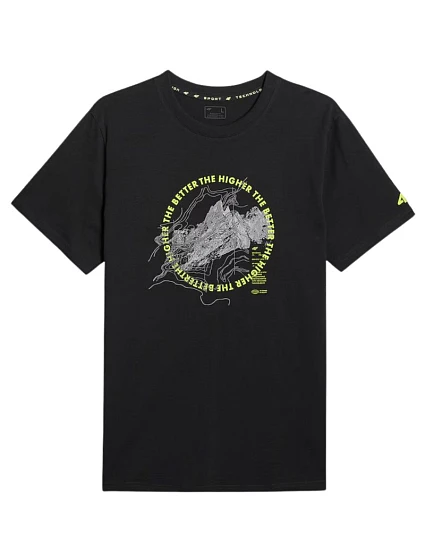 Pánské tričko  deep black WSS26TTSH 20S pánské model 22143542 - 4F