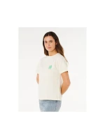 Dámské tričko RIP CURL Surf Puff Party Pack Relaxed, béžové Dámské tričko RIP CURL Surf Puff Party Pack Relaxed, béžové