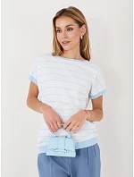 Bluzka RV BZ model 22102507 jasny niebieski - FPrice