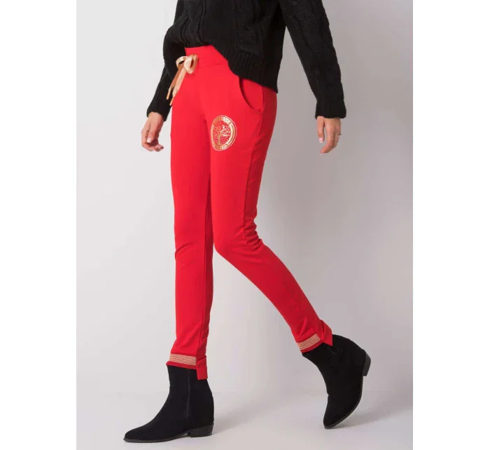 Tepláky RV DR 5774.67 červená