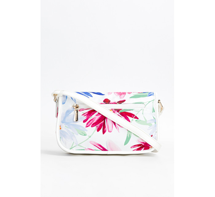 Monnari Bags Dámská kabelka s květinovým vzorem Multi White