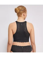sloggi ZERO Feel Bliss Crop Top - BLACK - SLOGGI BLACK - SLOGGI