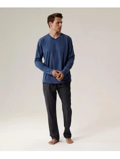 Pyžamo model 21337521 long/r S2XL pánské - Atlantic