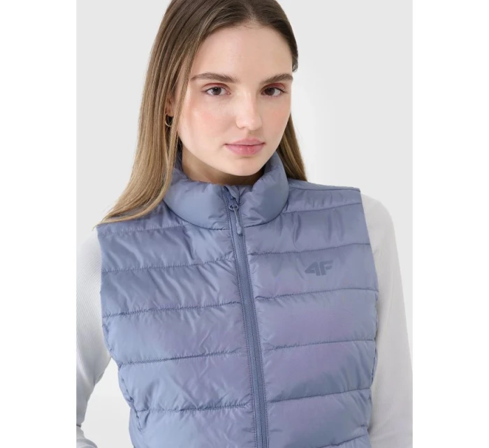 Dámské tričko bez rukávů se syntetickou výplní model 21433522 - 4F Dámské tričko bez rukávů se syntetickou výplní model 21433522 - 4F