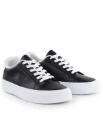 Nízké tenisky na platformě z eko kůže černé model 21953851 - Big Star