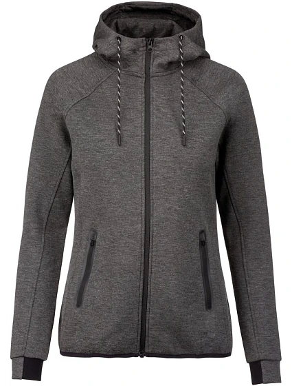 Kariban ProAct PA 359 Dámská tréninková bunda 20.P359 deep grey heather Kariban ProAct PA 359 Dámská tréninková bunda 20.P359 deep grey heather