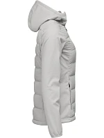 Cutter & Buck Oak Harbor Jacket Women Dámská hybridní bunda 68.1453 silver Cutter & Buck Oak Harbor Jacket Women Dámská hybridní bunda 68.1453 silver