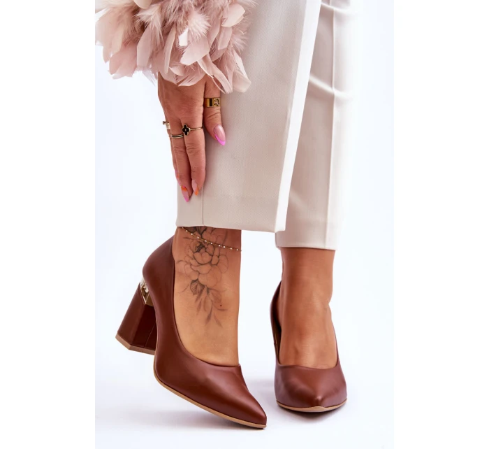 Kožené lodičky Lewski model 21615912 - Boto