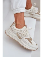 Dámské Sportovní Boty Big Star NN274A096 HI-POLY SYSTEM Béžové Dámské Sportovní Boty Big Star NN274A096 HI-POLY SYSTEM Béžové