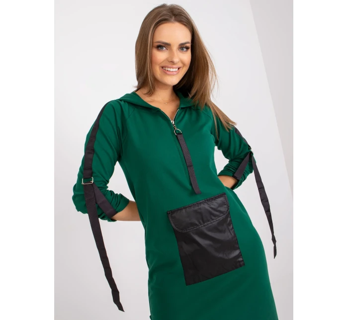 Mikina EM BL 556.30 tmavě zelená Mikina EM BL 556.30 tmavě zelená