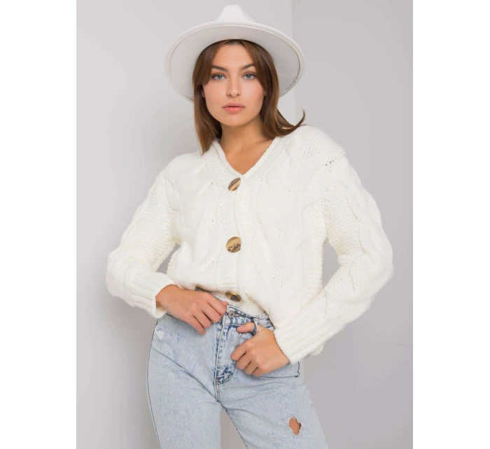 Sweter LC SW model 21294256 ecru - FPrice Sweter LC SW model 21294256 ecru - FPrice