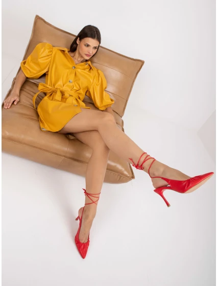 Šaty LK SK model 17339085 tmavě žlutá - FPrice