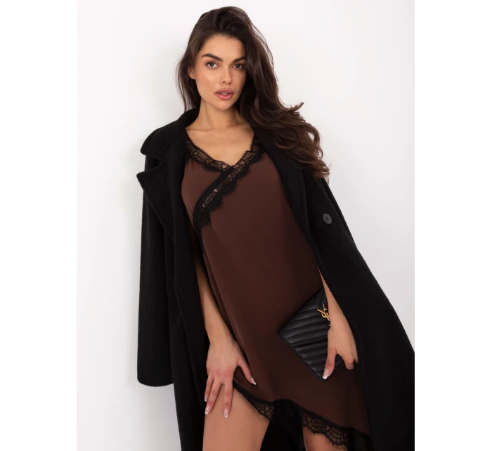 Sukienka MI SK model 21724632 brązowy - FPrice