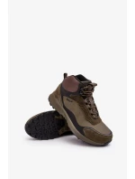 Pánské zateplené trekové boty Green Big Star Pánské zateplené trekové boty Green Big Star