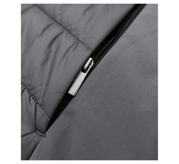 Cross hybridní vesta pánská light anthracite