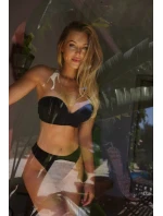 Dámská podprsenka bardotka BC-1167 Černá - Kinga Dámská podprsenka bardotka BC-1167 Černá - Kinga