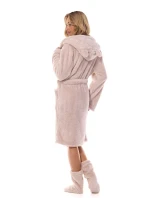 Dámské teplé ponožky model 22022620 Pudr růžová L&L - L&L