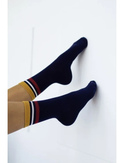 PRUHOVANÉ DÁMSKÉ PONOŽKY S PROUŽKY 1313.001