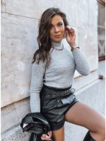 Dámský svetr světle šedý Dstreet model 21964144 - FashionStreet Dámský svetr světle šedý Dstreet model 21964144 - FashionStreet