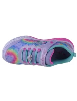Skechers Flutter Heart Lights - Groovy Swirl 303253L-LVAQ Pink 30 Skechers Flutter Heart Lights - Groovy Swirl 303253L-LVAQ Pink 30