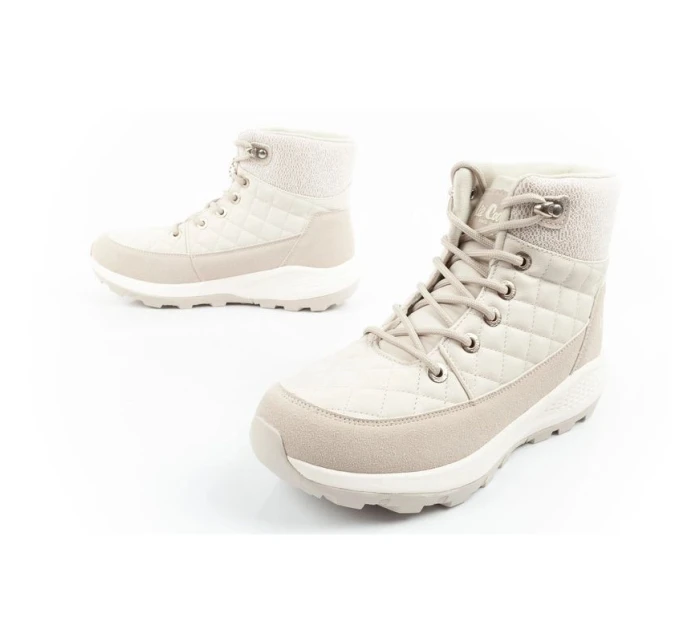 dámská sportovní obuv zimní trekingová zateplená krémová model 21409186 kůže dámské - Lee Cooper dámská sportovní obuv zimní trekingová zateplená krémová model 21409186 kůže dámské - Lee Cooper