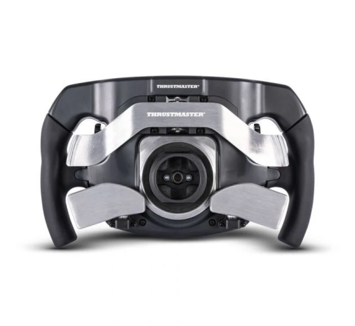 Volant Thrustmaster T-Chrono, PC, PS4, PS5, Xbox One, Xbox Series S/X, stříbrný, hliník, Čína, 1 ks. Volant Thrustmaster T-Chrono, PC, PS4, PS5, Xbox One, Xbox Series S/X, stříbrný, hliník, Čína, 1 ks.