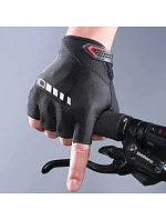 Cyklistické rukavice Rockbros S143-BK XL s gelovými polštářky - černé Cyklistické rukavice Rockbros S143-BK XL s gelovými polštářky - černé