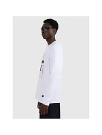 Pánské tričko s potiskem a dlouhým rukávem 4F 4FRAW25TLONM606-10S pánské