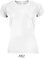 SOL'S Sporty Women Dámské raglánové sportovní tričko 25.1159 white