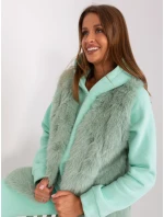 Kamizelka AT KZ model 18975383 pistacjowy - FPrice Kamizelka AT KZ model 18975383 pistacjowy - FPrice