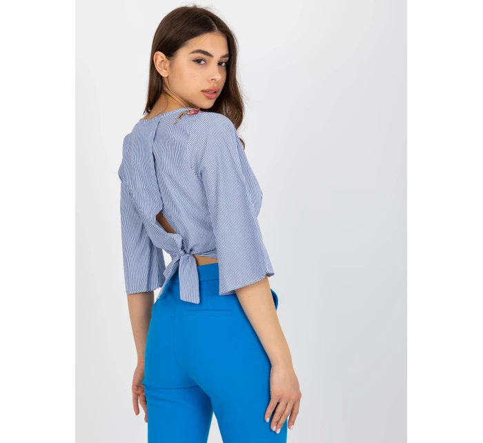 Halenka LK BZ 506243.78 bílá a tmavě modrá