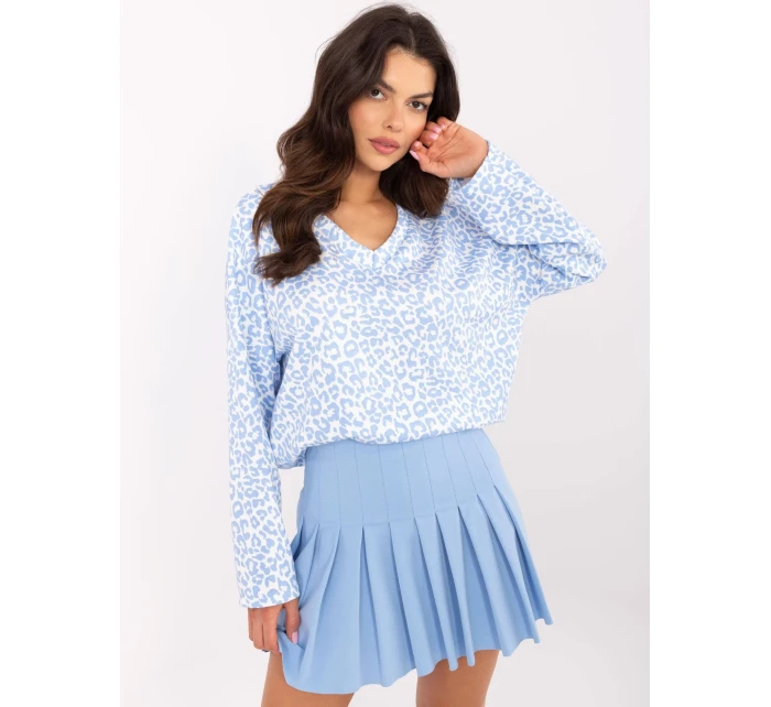 Bluzka MI BZ model 20863031 biało niebieski - FPrice