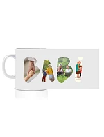 Personalizovaný klasický bílý keramický hrníček 300 ml máma/táta/babi/děda z fotek Personalizovaný klasický bílý keramický hrníček 300 ml máma/táta/babi/děda z fotek