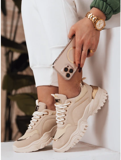Dámské tenisky LIZZE beige FashionStreet ZY0457