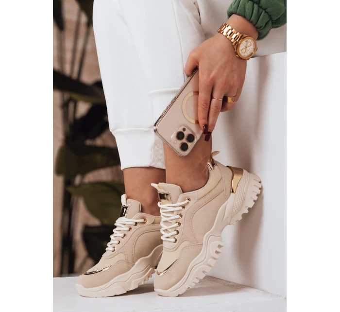 Dámské tenisky LIZZE beige FashionStreet ZY0457