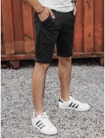Pánské džínové šortky černé FashionStreet SX2435