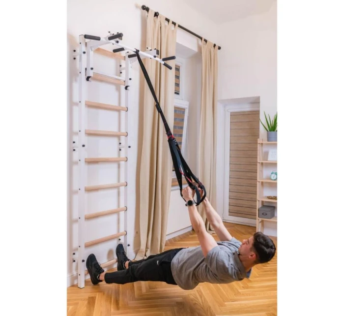 GYMNASTICKÝ ŽEBŘÍK S NASTAVITELNOU KOVOVOU TYČÍ 731W BENCHK GYMNASTICKÝ ŽEBŘÍK S NASTAVITELNOU KOVOVOU TYČÍ 731W BENCHK