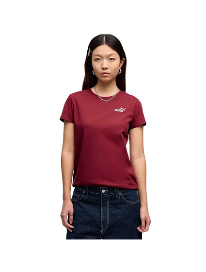 Dámské tričko Puma ESS Small No.1 Logo Tee(s) hnědé 682373 23 Dámské tričko Puma ESS Small No.1 Logo Tee(s) hnědé 682373 23