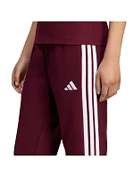 Dámské kalhoty adidas Essentials 3-Stripes Fleece Slim v barvě bordó KF8321 Dámské kalhoty adidas Essentials 3-Stripes Fleece Slim v barvě bordó KF8321