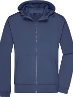 Daiber JN 1146 Pánská 2-vrstvá softshellová bunda s kapucí 02.1146 navy/navy