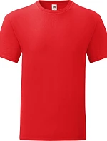 Fruit of the Loom Iconic 150 T Pánské tričko 16.1430 red