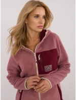 Mikina D20001M02671A3 tmavě růžová Mikina D20001M02671A3 tmavě růžová